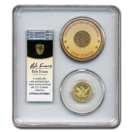 1849-C $5 Gold Liberty Head SS Central America MS-61 PCGS 1849-C $5 Gold Liberty Head SS Central America MS-61 PCGS